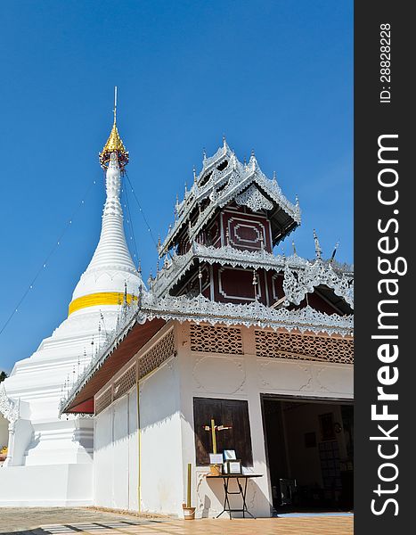 Wat Phra That Doi Kong Mu Temple, Thailand.