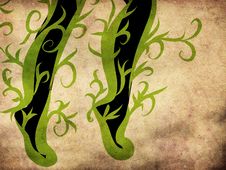 Floral Legs Royalty Free Stock Images Floral Legs Royalty Free Stock Images