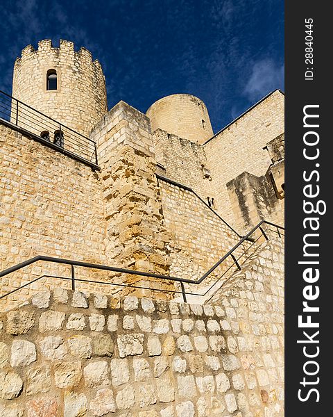 Beautiful old castle Catalonia, Spain