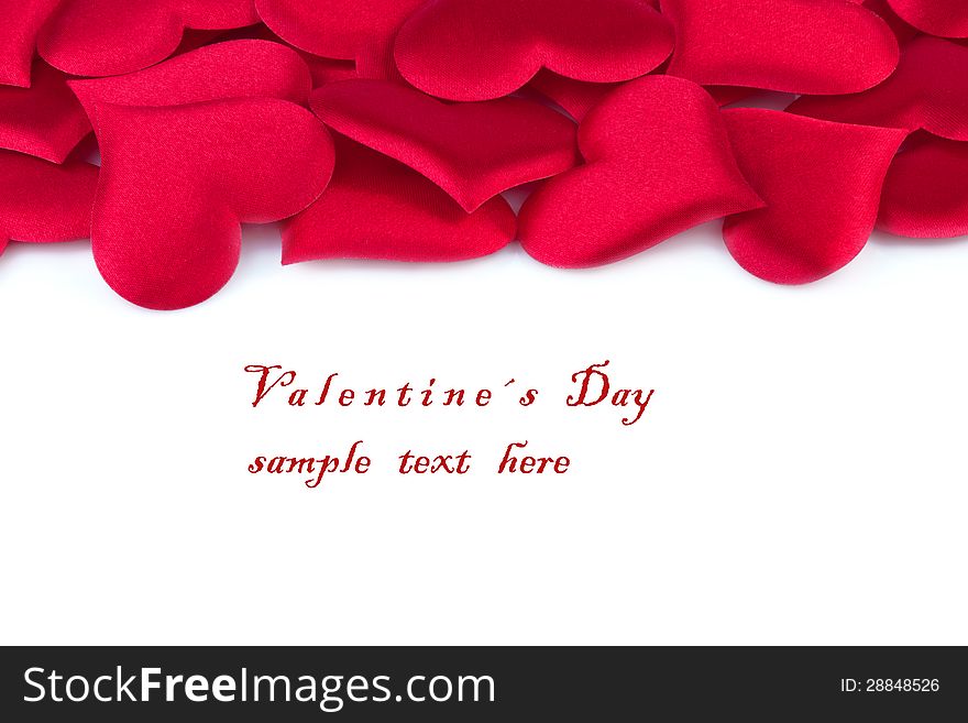 Valentine´s day background with space for your text