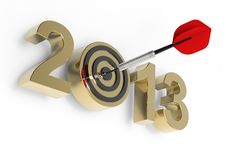 New Year 2013 Stock Image