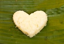 Sticky Rice In Coconut Cream Stock Image