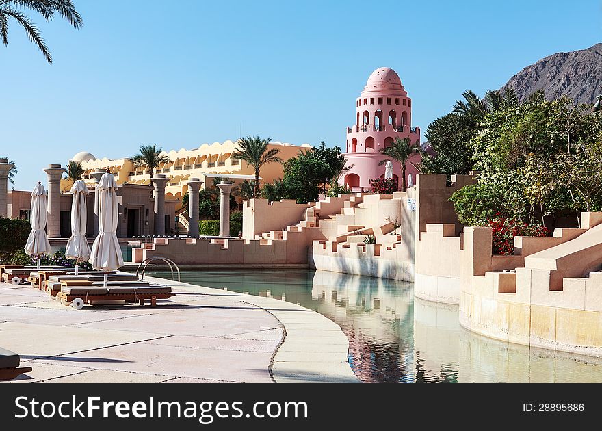 Resort near the Red Sea