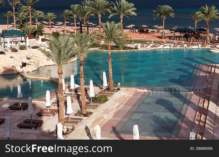 Resort near the Red Sea