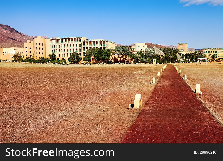 Resort near the Red Sea