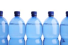 Spring Water Bottles Stock Photo Spring Water Bottles Stock Photo