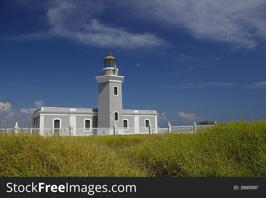 An old Lighthouse in the caribbean