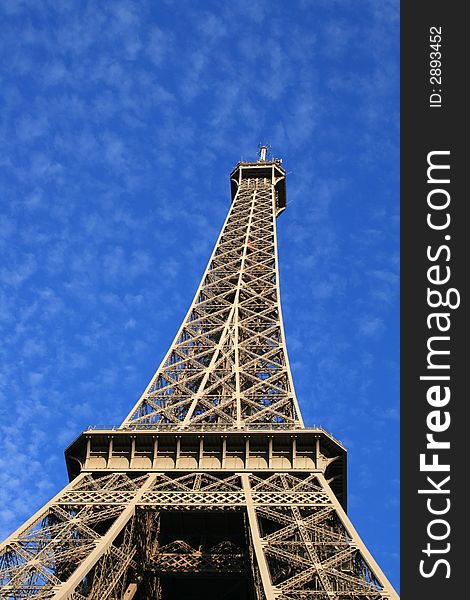 Eiffel Tour, view from under. Eiffel Tour, view from under