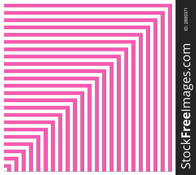 A designed background with one quarter of squares of pink colour and a pattern of geometry. A designed background with one quarter of squares of pink colour and a pattern of geometry.