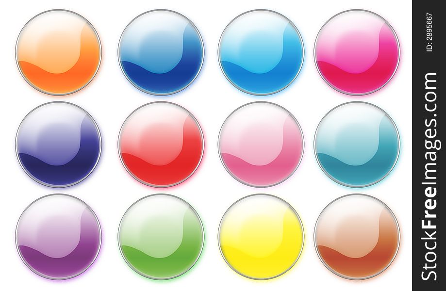 Colorful Buttons