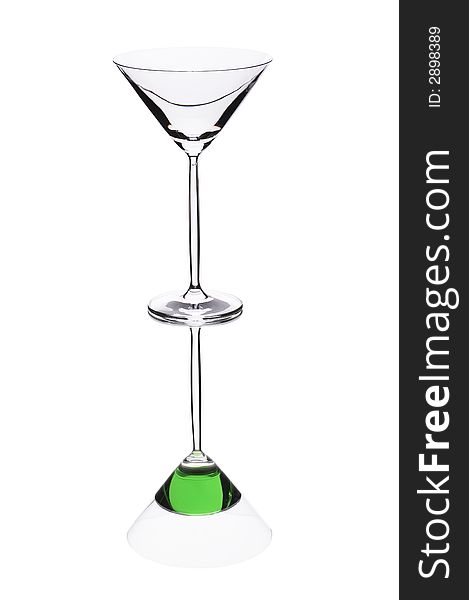 Empty Cocktail Glass