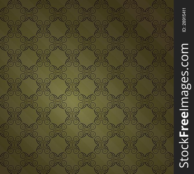 New vintage style pattern with diagonal stripes and ornament elements can use like wallpaper. New vintage style pattern with diagonal stripes and ornament elements can use like wallpaper