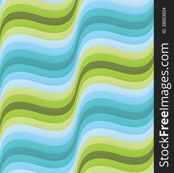 Vector Seamless Striped Pattern