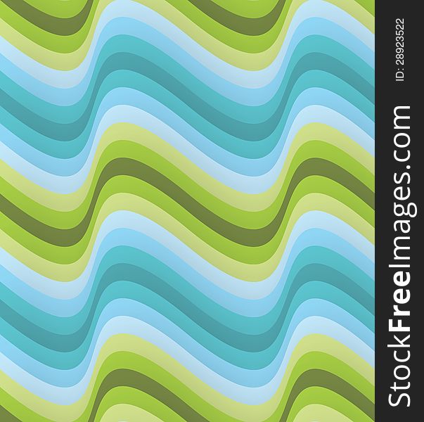 Vector seamless striped pattern