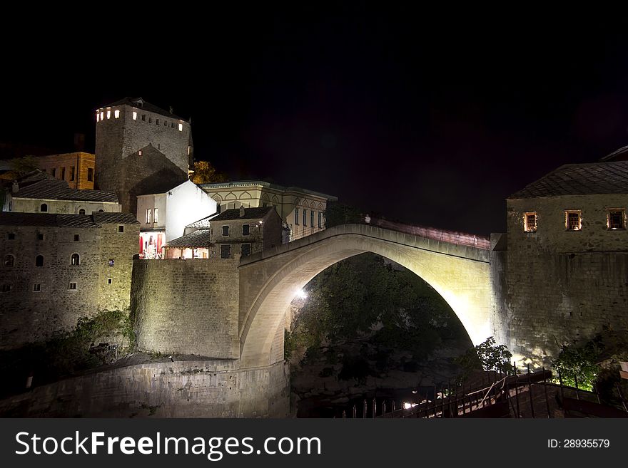 Old Bridge In Mostar