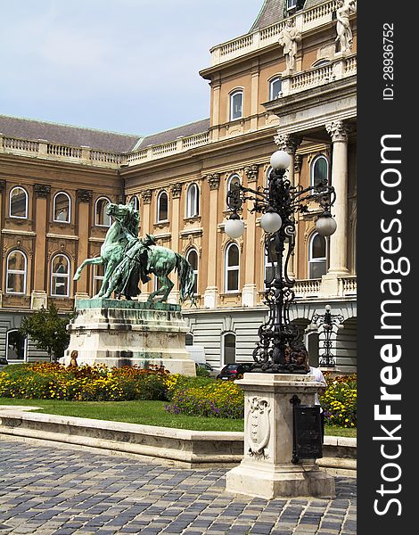 Budapest, Royal Palace in Hungary