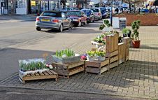 Flower Seller Shop Display Royalty Free Stock Photography Flower Seller Shop Display Royalty Free Stock Photography