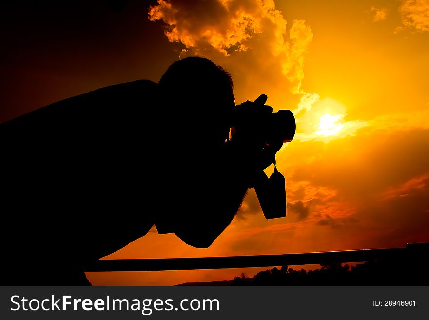 The Silhouette of a Photographers