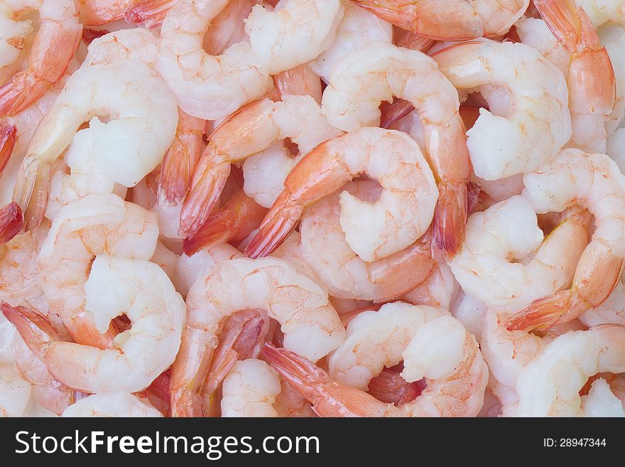 Close up of shrimp background