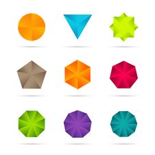 Business Design Elements &x28; Icon &x29; Set For Print And Web Stock Photos