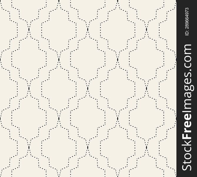 Seamless pattern. Modern stylish abstract texture. Repeating geometric tiles
