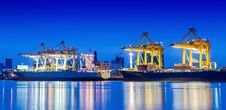 Industrial Container Cargo Royalty Free Stock Image Industrial Container Cargo Royalty Free Stock Image