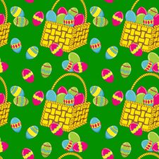 Easter Vector Seamless Royalty Free Stock Photography Easter Vector Seamless Royalty Free Stock Photography