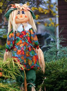 Scarecrow Royalty Free Stock Photography Scarecrow Royalty Free Stock Photography