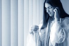 Girl On The Phone Stock Photos Girl On The Phone Stock Photos
