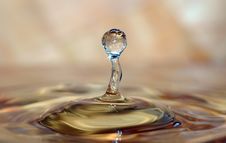 A Drop Royalty Free Stock Photography A Drop Royalty Free Stock Photography