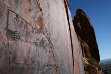 Native American Anasazi Petroglyphs Stock Image Native American Anasazi Petroglyphs Stock Image