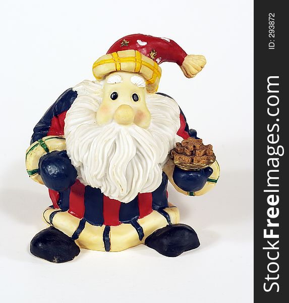 Figurine of father Xmas. Figurine of father Xmas