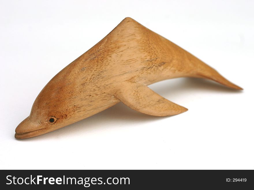 Wooden Dolphin