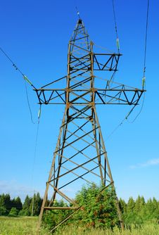 The High-voltage World. Stock Image The High-voltage World. Stock Image