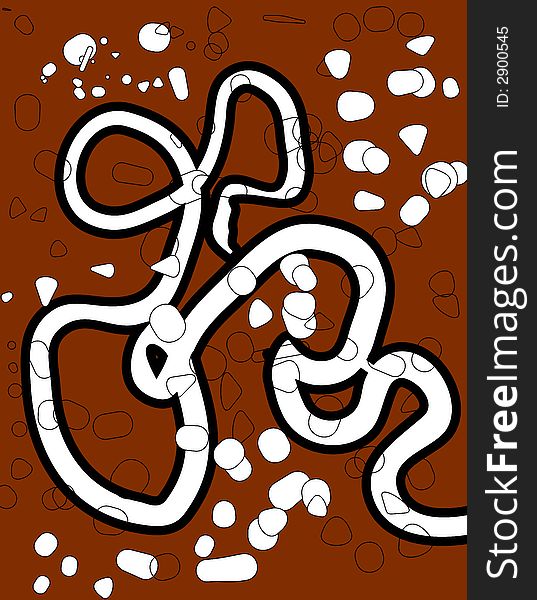 Hand drawn (with graphics tablet) abstract background. Hand drawn (with graphics tablet) abstract background