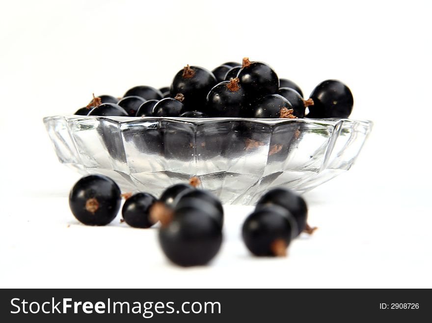 Currants Isolated In White