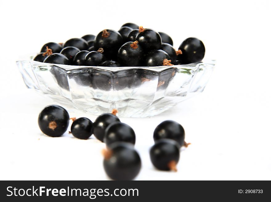 Currants Isolated In White