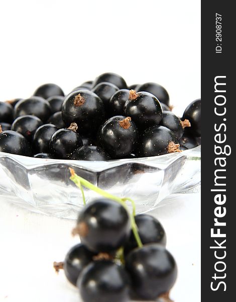 Currants Isolated In White