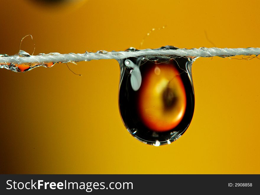 Thread, Water Droplets