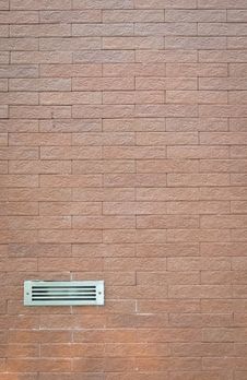 Ventilator On Brick Wall Stock Photography Ventilator On Brick Wall Stock Photography