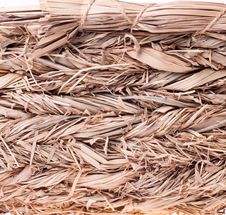 Texture Of A Straw Basket Closeup Royalty Free Stock Images