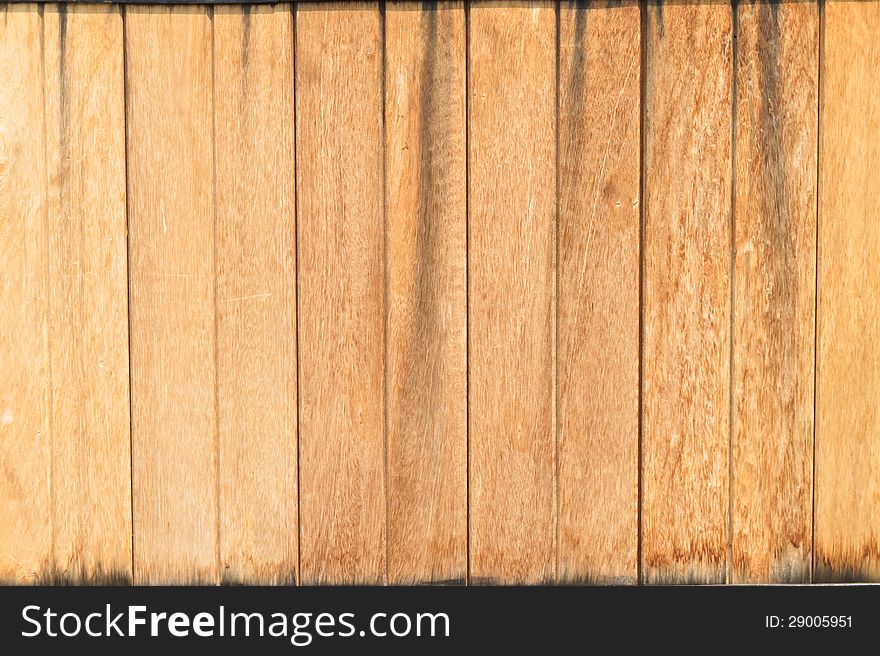 Brown wooden wall texture background