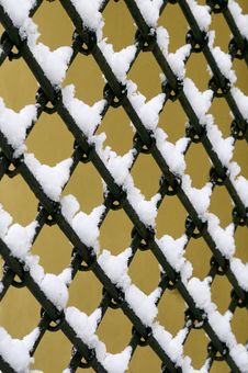 Old Fashioned Metal Fence Stock Photo Old Fashioned Metal Fence Stock Photo