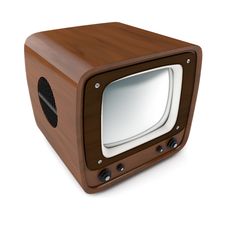 Vintage Tv Set Royalty Free Stock Images