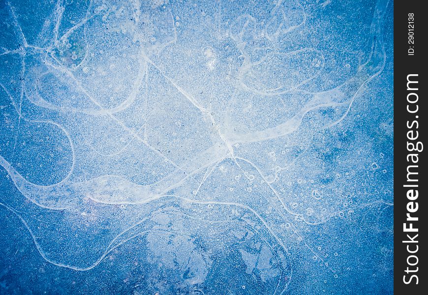 Blue Ice Abstract Natural Background. Blue Ice Abstract Natural Background