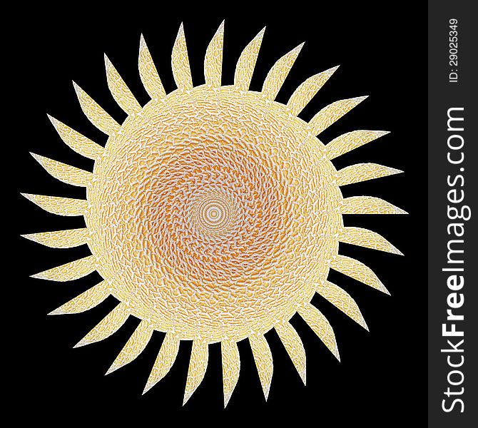 Kaleidoscopic pattern of cantaloupe skin. Kaleidoscopic pattern of cantaloupe skin