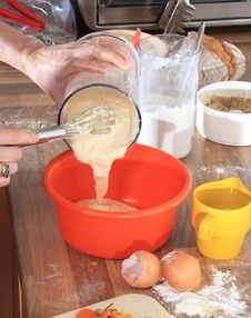 Making Of Spaetzle Royalty Free Stock Image Making Of Spaetzle Royalty Free Stock Image