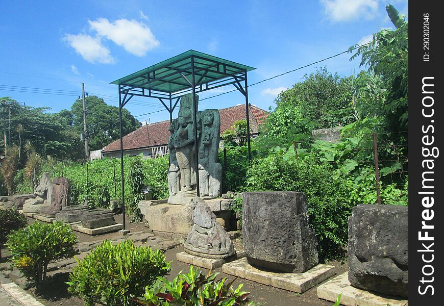 Historical relics in the region of East Java Indonesia, precisely in the city of Pasuruan
