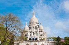 Sacre Coeur Basilica, Paris Royalty Free Stock Photo