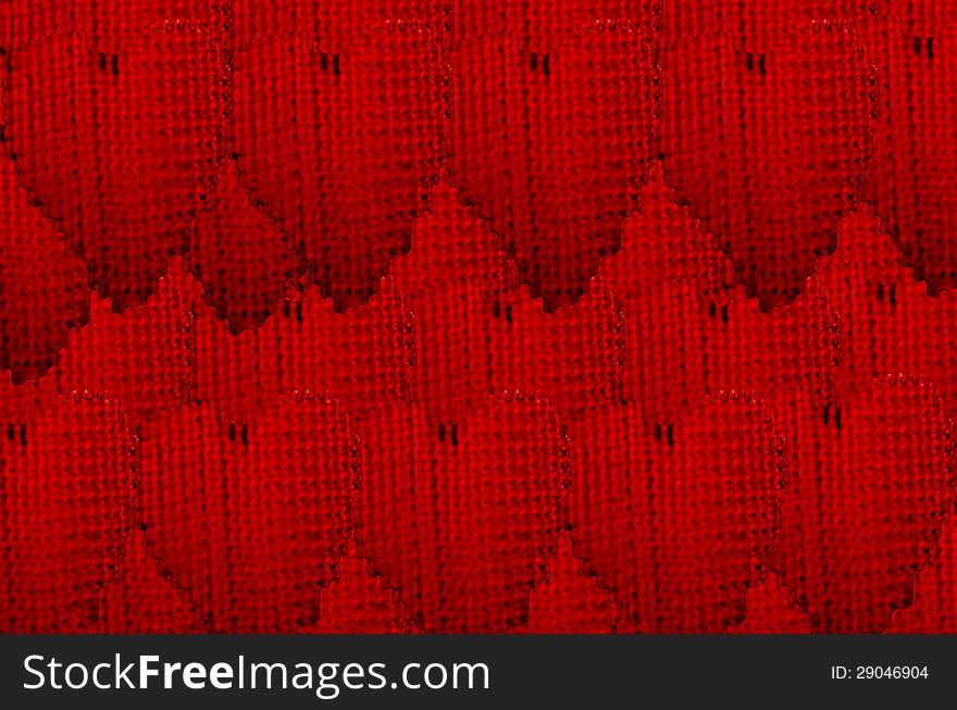 Red abstract background texture red heart shape. Red abstract background texture red heart shape